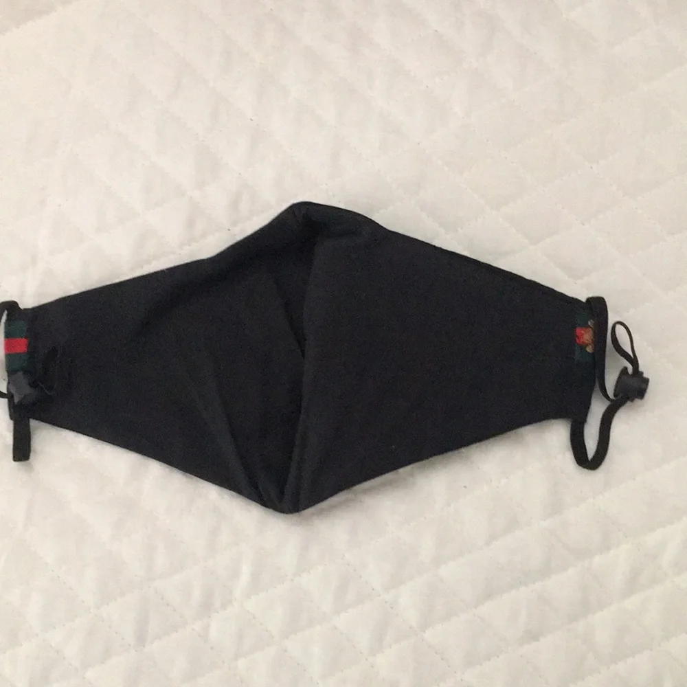 Washable Face Mask with Adjustable Ear Loops and toggle.